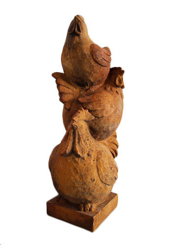 Cockadoodledoos Garden Animal Statue - XoticBrands Home Decor