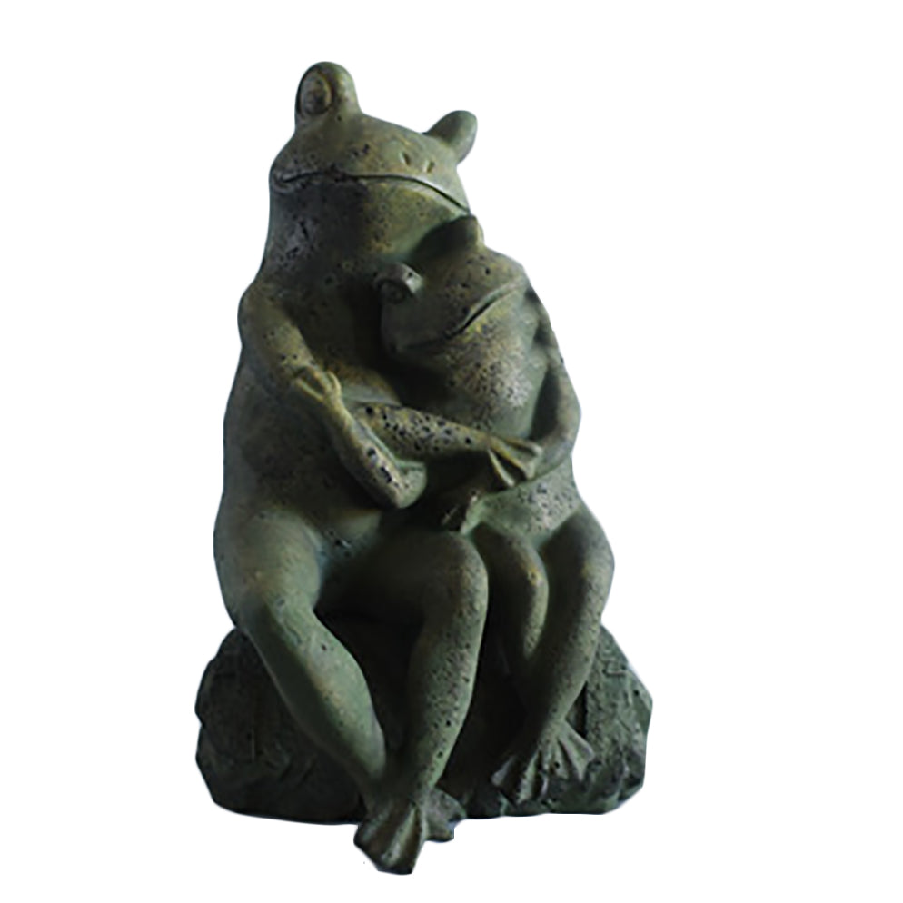 Love Frogs - Animal Garden Statue - XoticBrands Home Decor