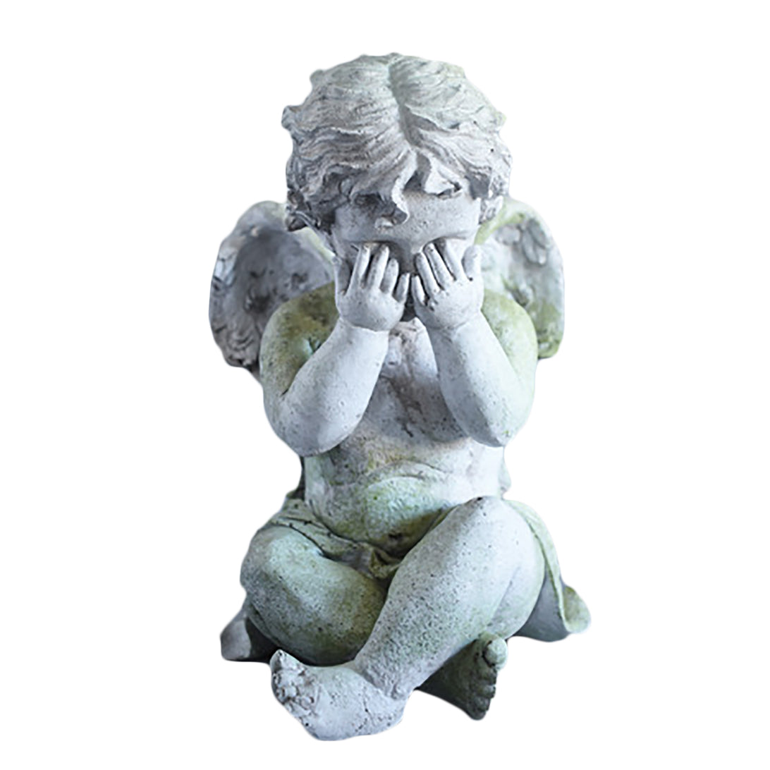 Peekaboo Cherub Garden Display - XoticBrands Home Decor