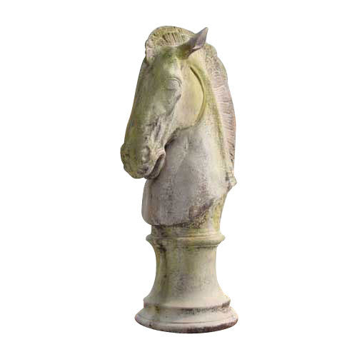 Horse'S Head Garden Animal Statue - XoticBrands Home Decor