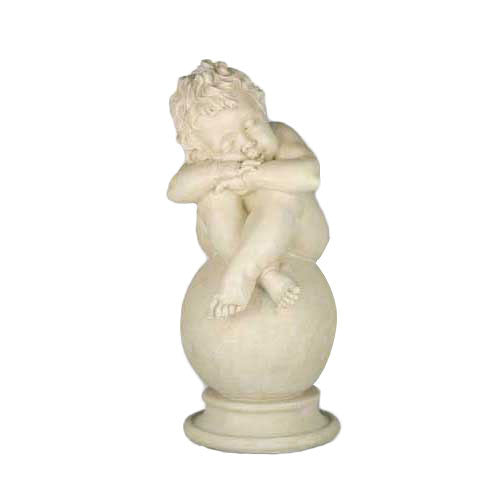 Napping Cherub Garden Angel Statue - XoticBrands Home Decor