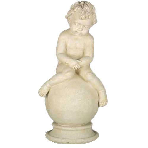 Sleepy Cherub Garden Angel Statue - XoticBrands Home Decor