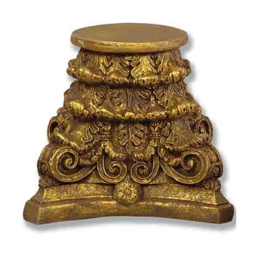 Roman Bath Cap. Candleholder - Architectural   Capitals - XoticBrands Home Decor