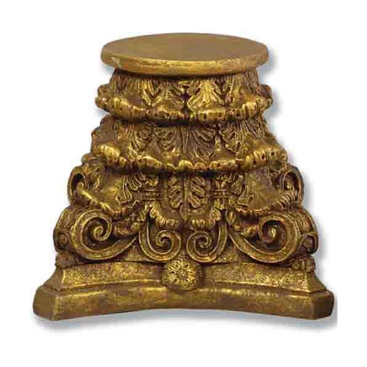 Roman Bath Cap. Candleholder - Architectural   Capitals - XoticBrands Home Decor