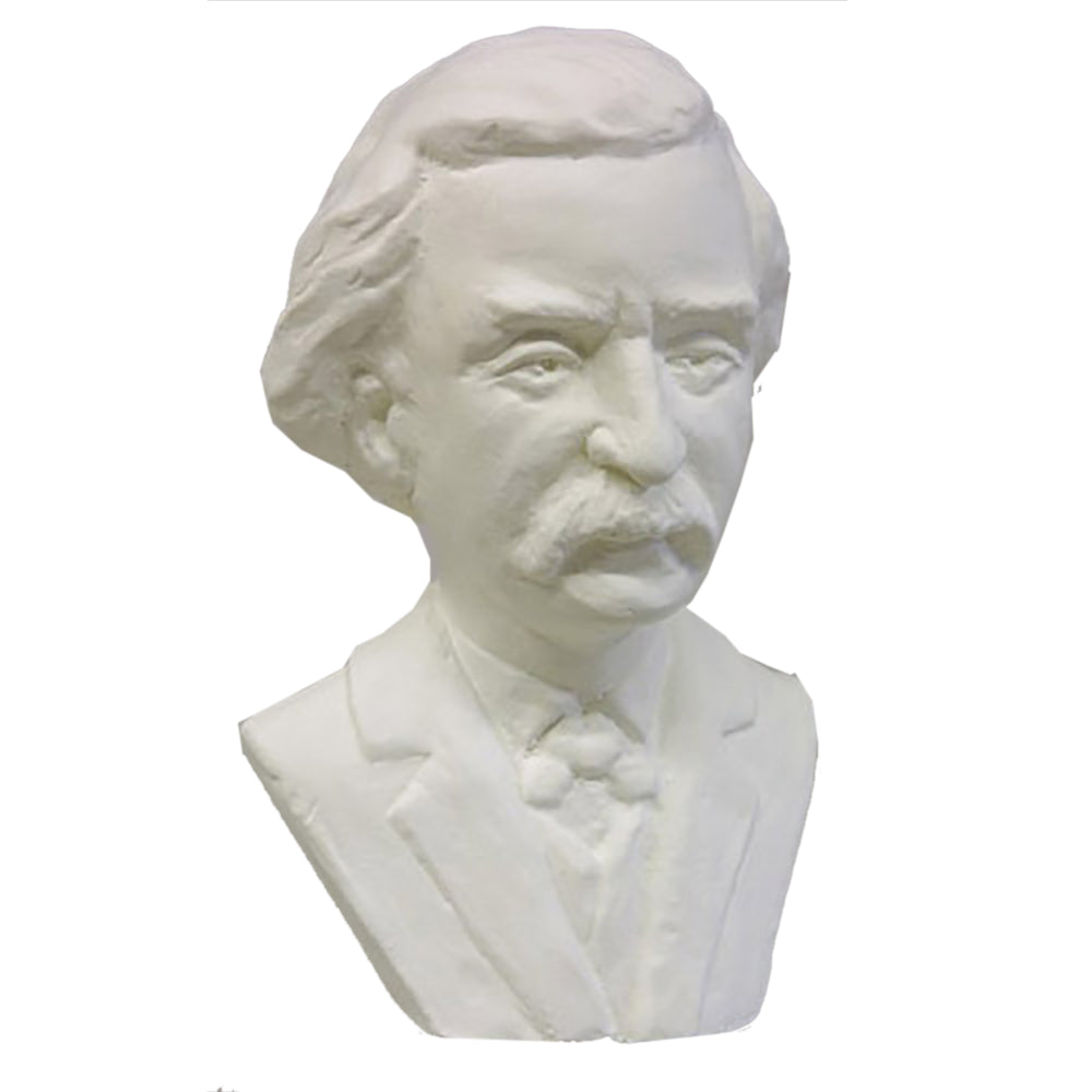 Mark Twain Bust 7 -  Famous Americans Busts - XoticBrands Home Decor