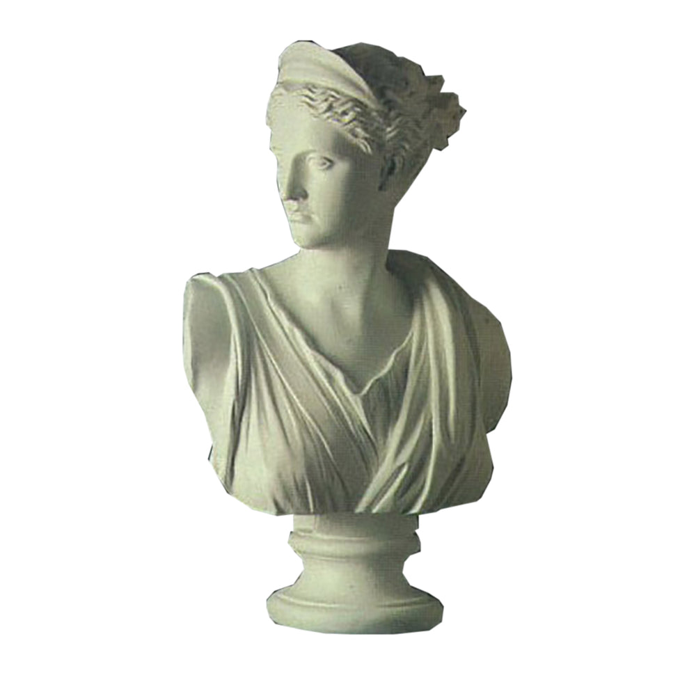 Diana Bust Small 13 -  Greek & Roman Busts - XoticBrands Home Decor