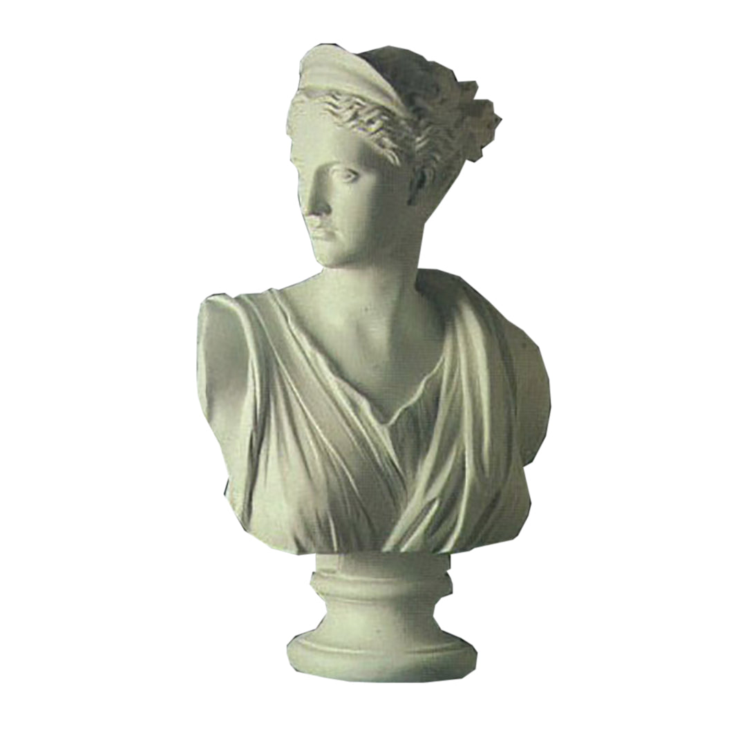 Diana Bust Small 13 -  Greek & Roman Busts - XoticBrands Home Decor
