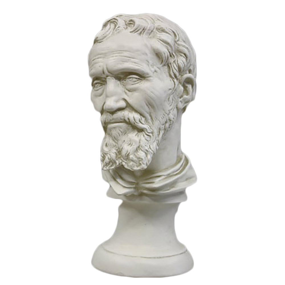 Michelangelo Bust -  Historical Figures Busts - XoticBrands Home Decor