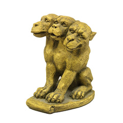 Cerberus Gargoyle-Dwarf Gargoyle Sculpture - XoticBrands Home Decor