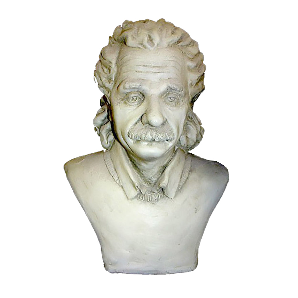 Einstein Bust Small 9H -  Famous Americans Busts - XoticBrands Home Decor