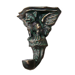 Florentine Wall Candleholder Gargoyle Sculpture - XoticBrands Home Decor