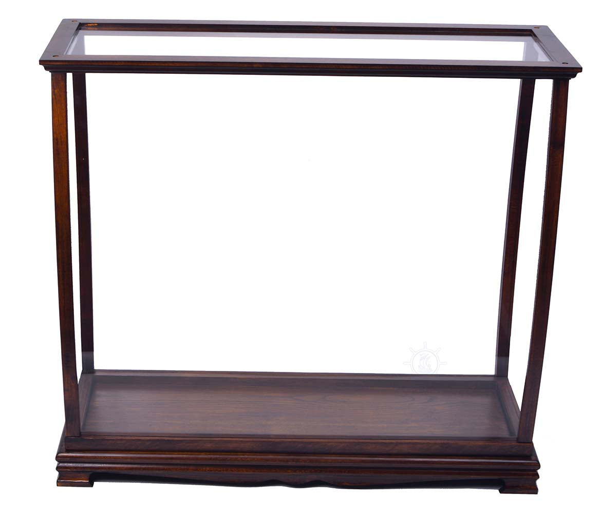  Table Top Display Case Classic Brown, Home furniture and dÃ©cor, OLD MODERN HANDICRAFTS, XoticBrands Home Decor