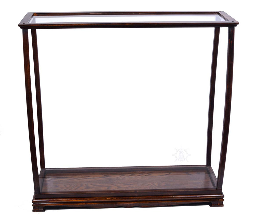  Table Top Display Case Classic Brown, Home furniture and dÃ©cor, OLD MODERN HANDICRAFTS, XoticBrands Home Decor