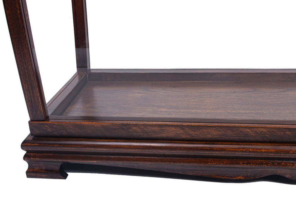 Table Top Display Case Classic Brown, Home furniture and dÃ©cor, OLD MODERN HANDICRAFTS, XoticBrands Home Decor