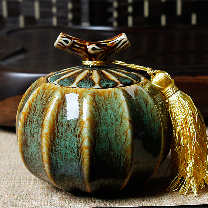  Alexis Ceramic Cremation Urn - Funeral Ashes, , XoticBrands Home Decor