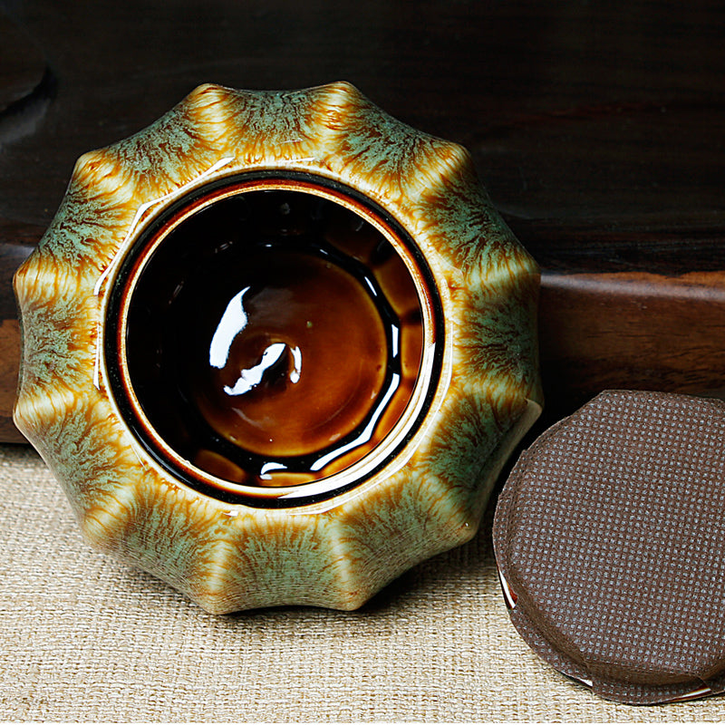  Alexis Ceramic Cremation Urn - Funeral Ashes, , XoticBrands Home Decor