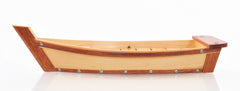  Wooden Sushi Boat Serving Tray Small, Home furniture and decor, Old Modern Handicrafts, XoticBrands Home Decor
