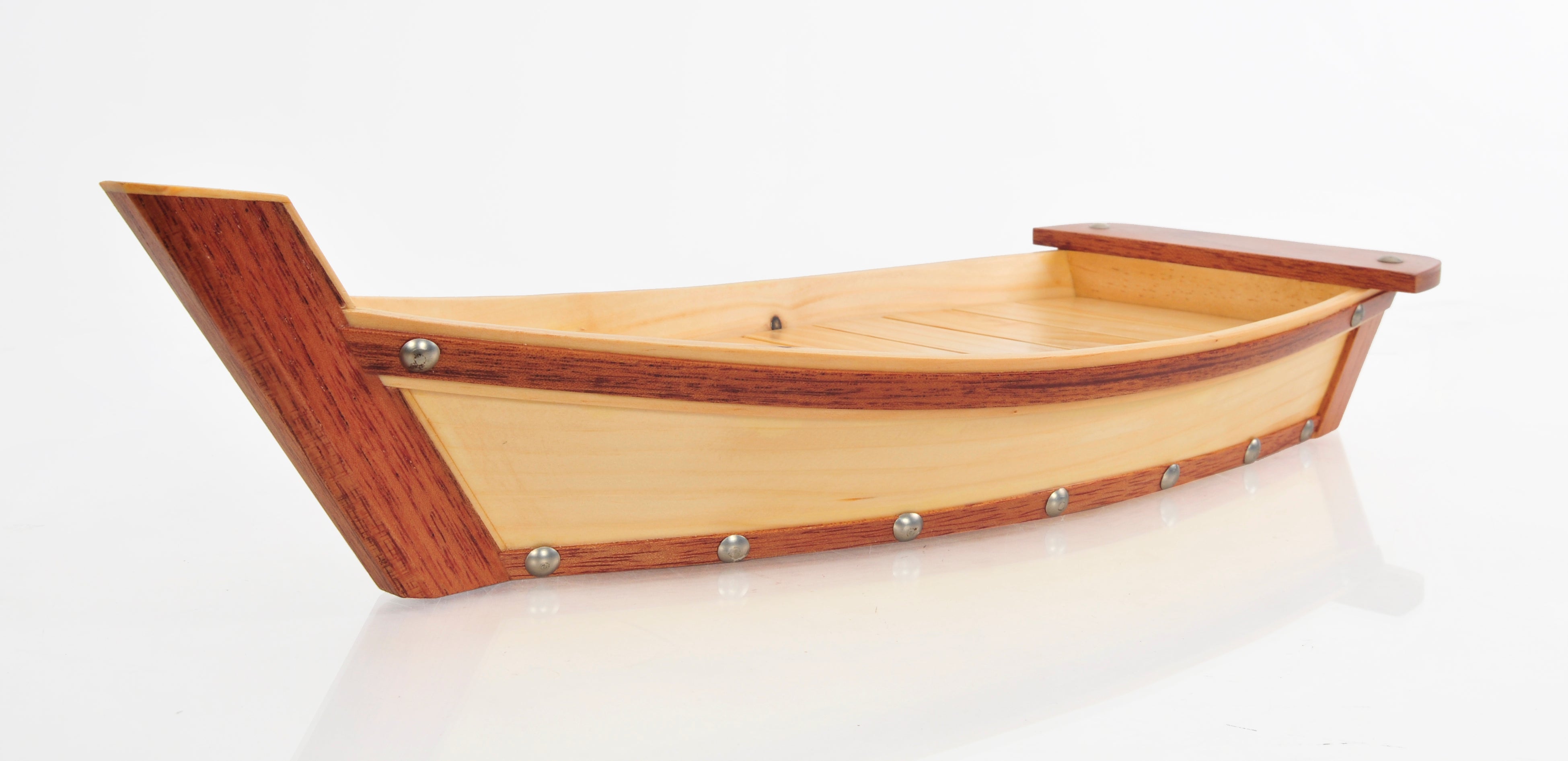  Wooden Sushi Boat Serving Tray Small, Home furniture and decor, Old Modern Handicrafts, XoticBrands Home Decor