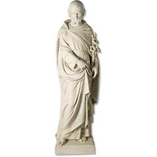Saint Joseph From Mont 43 Religious Sculpture - XoticBrands Home Decor