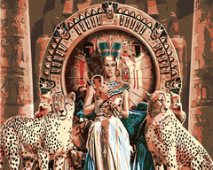 The Cleopatra  - DIY Paint By Numbers - XoticBrands Home Decor