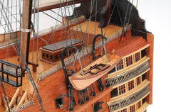  HMS Victory 56" XL With Display Case XL No Glass Model Display, Home furniture and decor, Old Modern Handicrafts, XoticBrands Home Decor