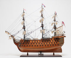  HMS Victory Large With Table Top Display Case Model Display, Home furniture and decor, Old Modern Handicrafts, XoticBrands Home Decor