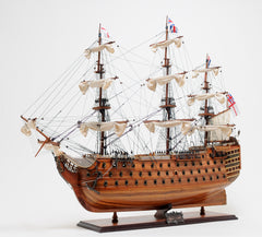  HMS Victory Large With Floor Display Case Model Display, Home furniture and decor, Old Modern Handicrafts, XoticBrands Home Decor