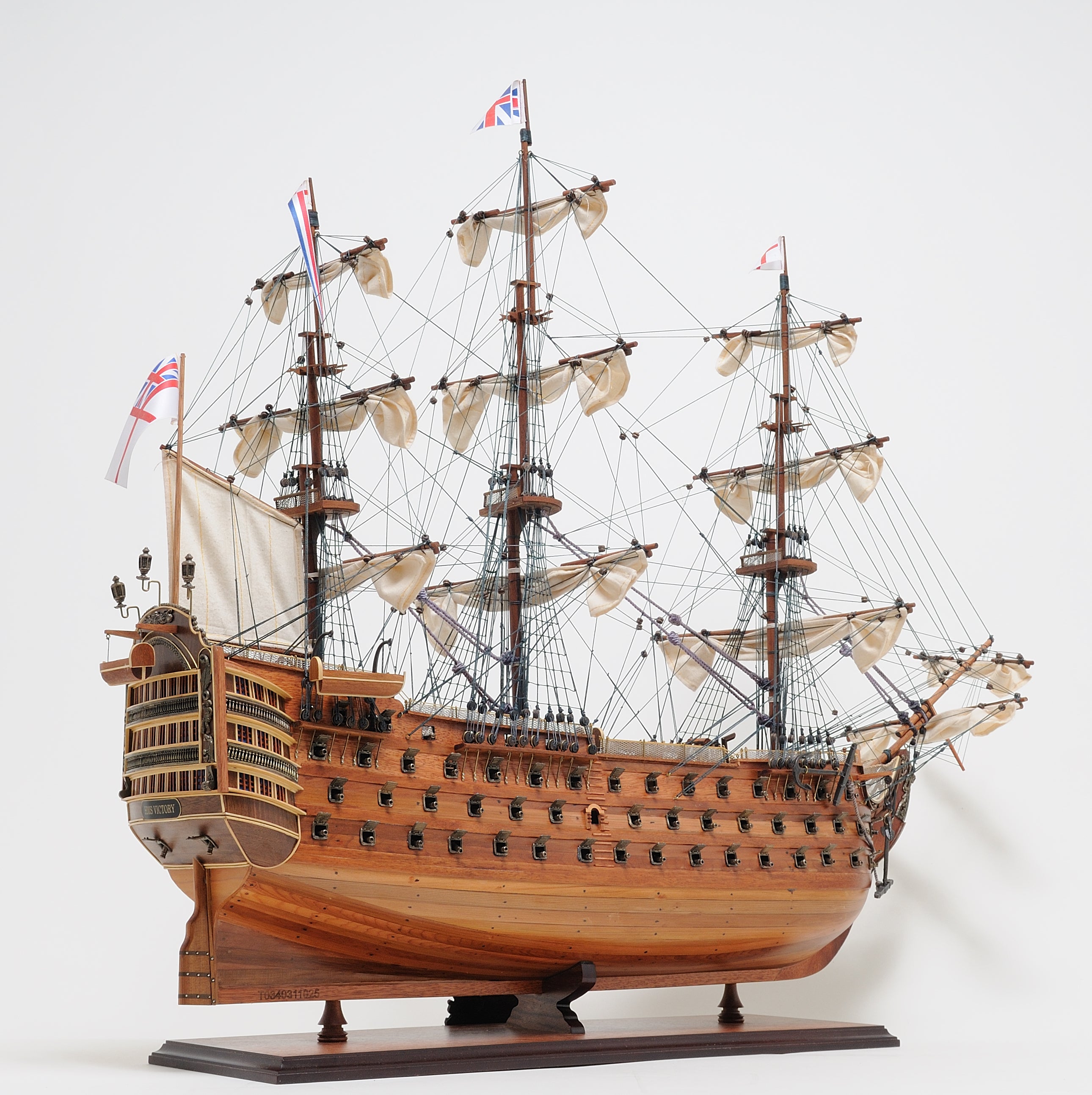  HMS Victory Large With Floor Display Case Model Display, Home furniture and decor, Old Modern Handicrafts, XoticBrands Home Decor