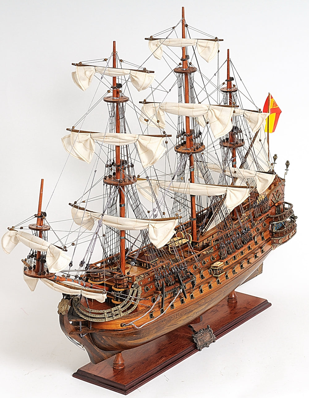  San Felipe Large With Table Top Display Case Model Display, Home furniture and decor, Old Modern Handicrafts, XoticBrands Home Decor