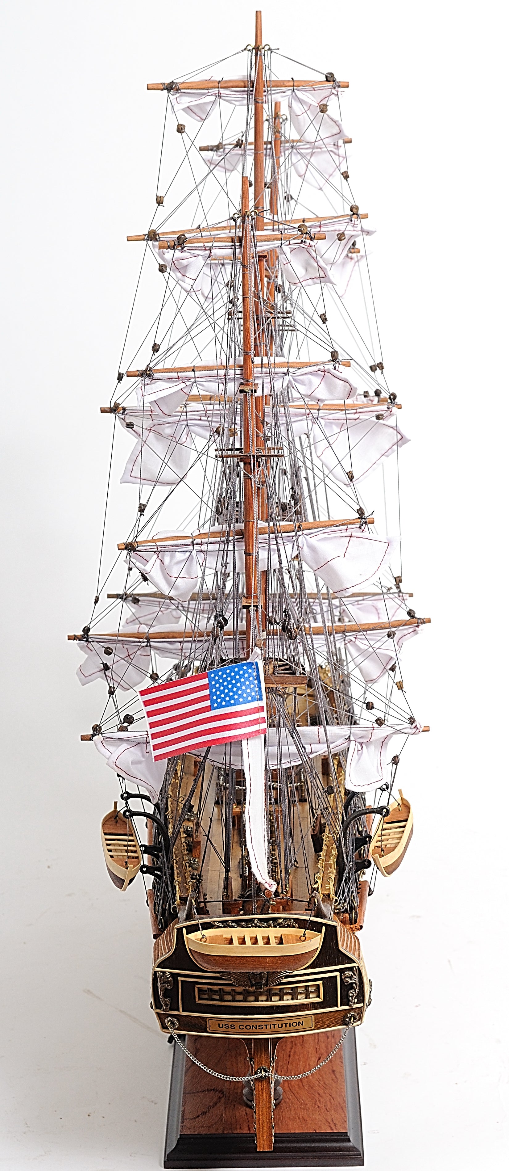  USS Constitution Medium Model Display, Home furniture and decor, Old Modern Handicrafts, XoticBrands Home Decor