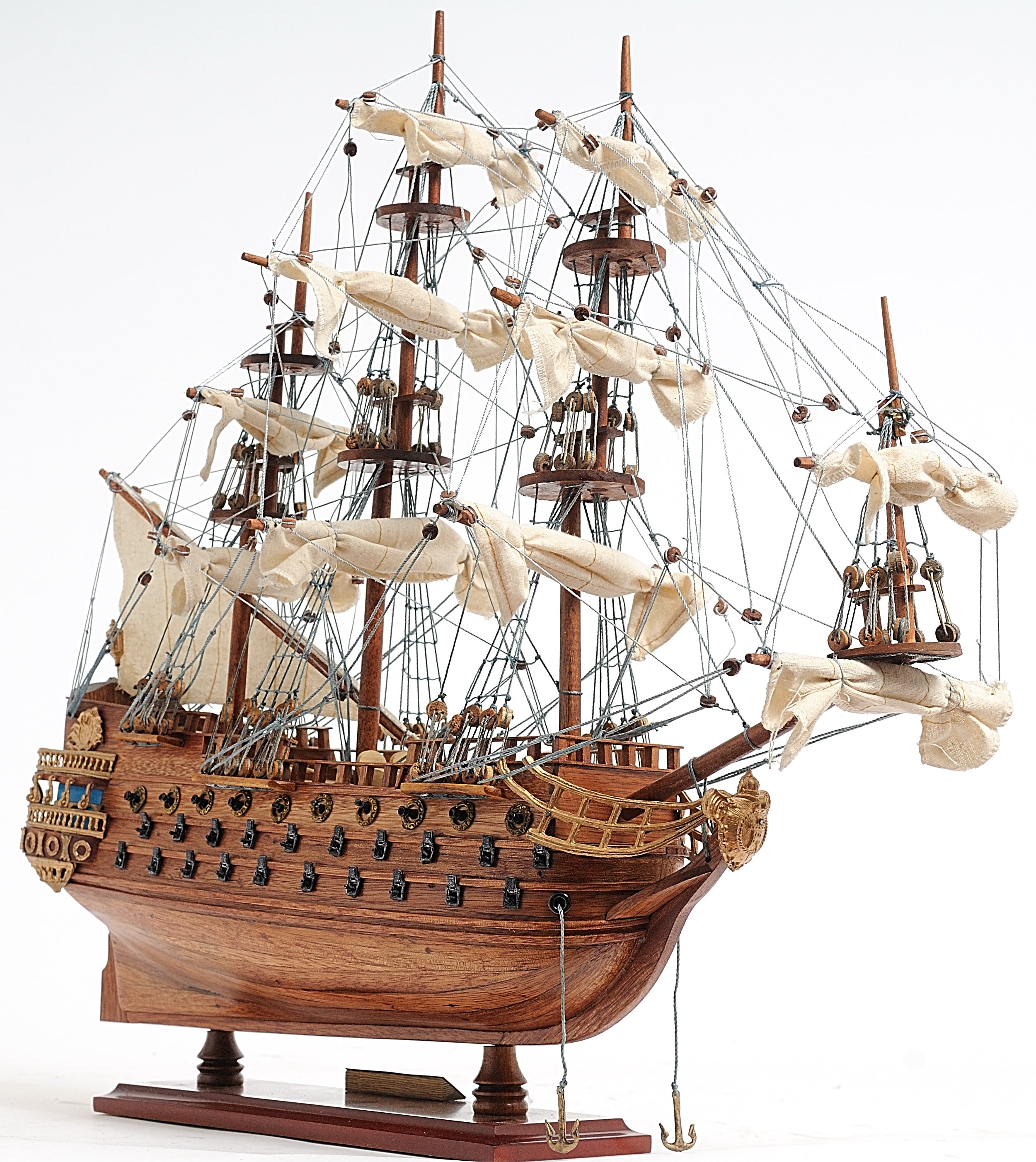  San Felipe Small Model Display, Home furniture and decor, Old Modern Handicrafts, XoticBrands Home Decor
