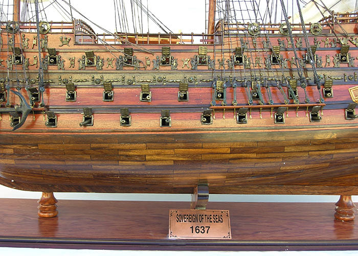 Sovereign of the Seas XXL - 7.5 Ft Model Display, Home furniture and decor, Old Modern Handicrafts, XoticBrands Home Decor