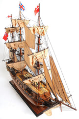  HMS Surprise Large With Floor Display Case Model Display, Home furniture and decor, Old Modern Handicrafts, XoticBrands Home Decor