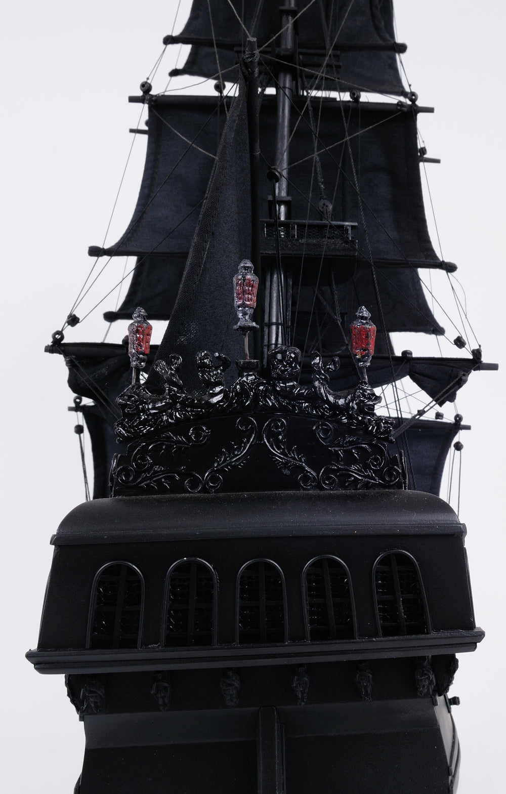  Black Pearl Pirate Ship Large With Floor Display Case Model Display, Home furniture and decor, Old Modern Handicrafts, XoticBrands Home Decor