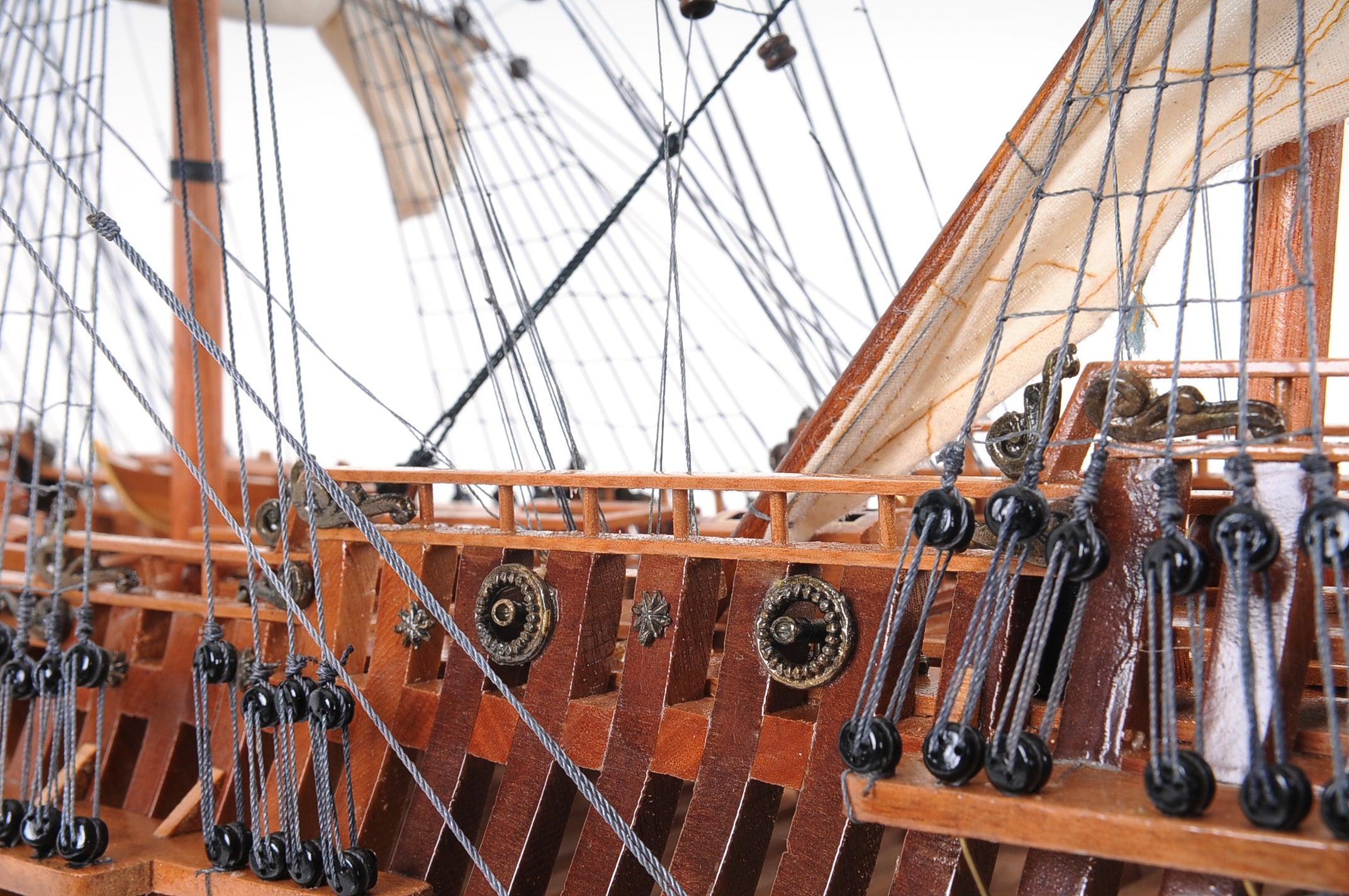  SAN FELIPE OPEN HULL Model Display, Home furniture and decor, Old Modern Handicrafts, XoticBrands Home Decor