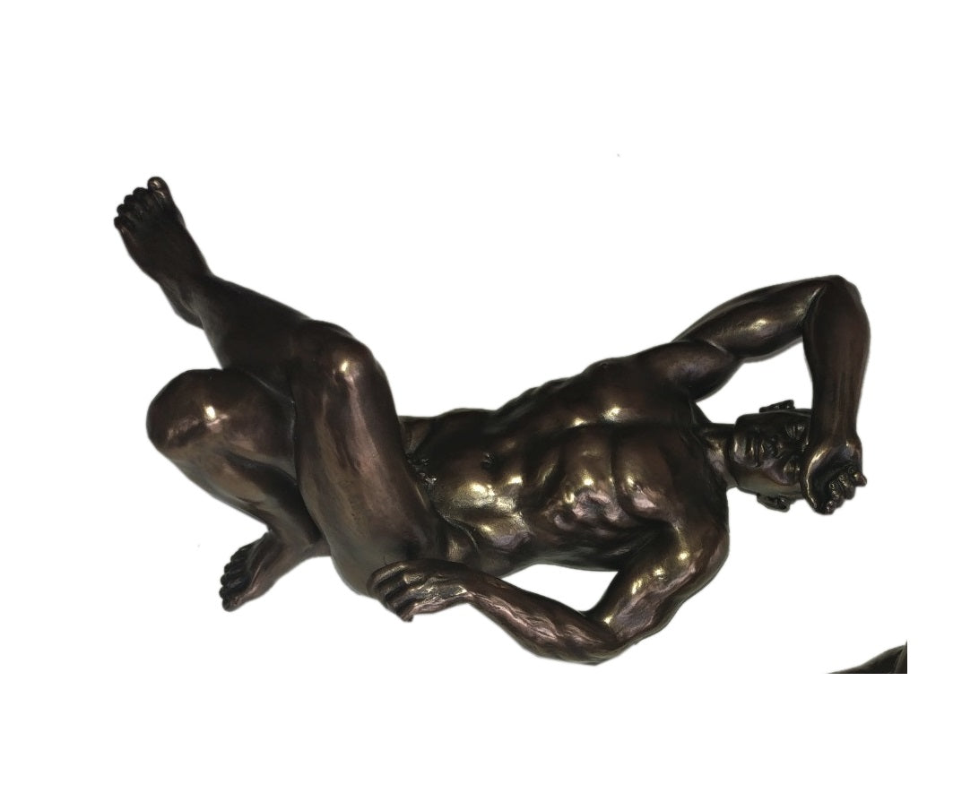  Nude Male - Artistic Bronze FInish Body Sculpture, , XoticBrands, XoticBrands Home Decor