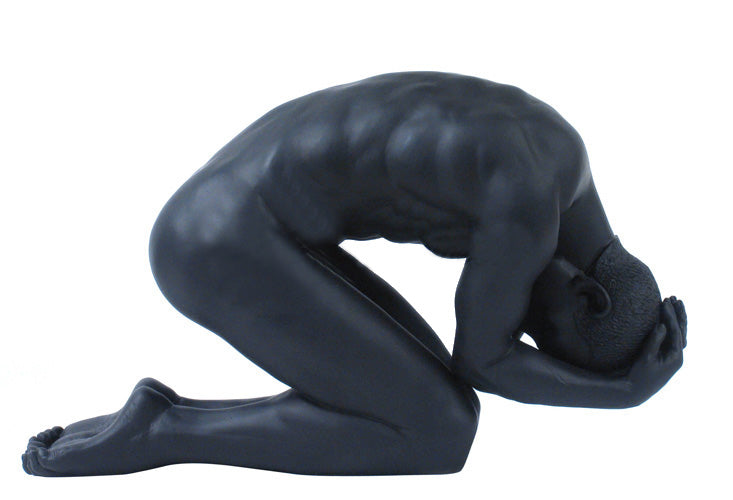  Nude Male - (Black) - Artistic Body, Male Nudes, XoticBrands, XoticBrands Home Decor