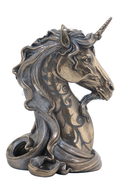 Unicorn Head Candle Holder - XoticBrands Home Decor