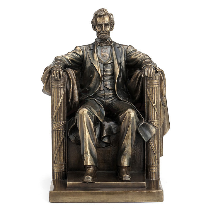  Seated Abraham Lincoln - Famous People Sculpture - Cold Cast Bronze, Famous People, XoticBrands, XoticBrands Home Decor