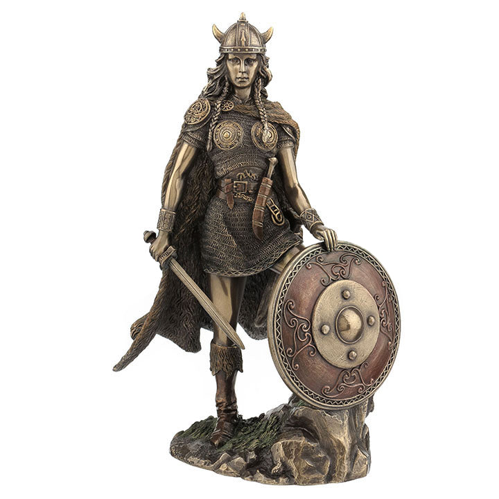  Female Viking Warrior With Sword And Shield - Vikings, Norse Myth, XoticBrands, XoticBrands Home Decor