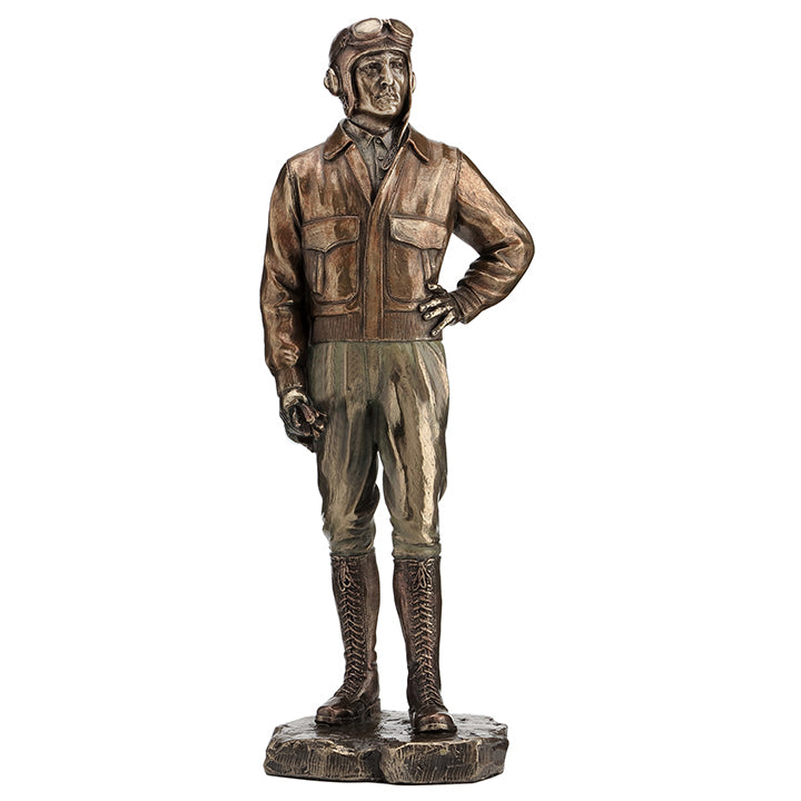  Classic Pilot - Americana Sculpture - Cold Cast Bronze, Americana, XoticBrands, XoticBrands Home Decor