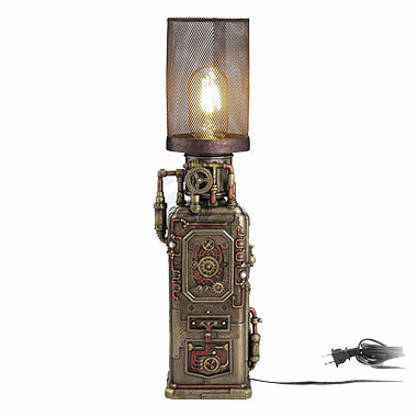 Steampunk Dispenser Tower Lamp Steampunk. Sculpture, New DÃ©cor Collection, XoticBrands, XoticBrands Home Decor