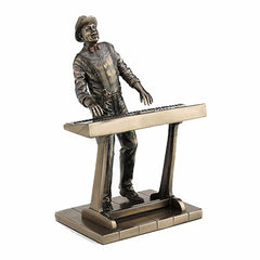  Jazz Band - Jazz Keyboardist Americana Statue, New DÃ©cor Collection, XoticBrands, XoticBrands Home Decor