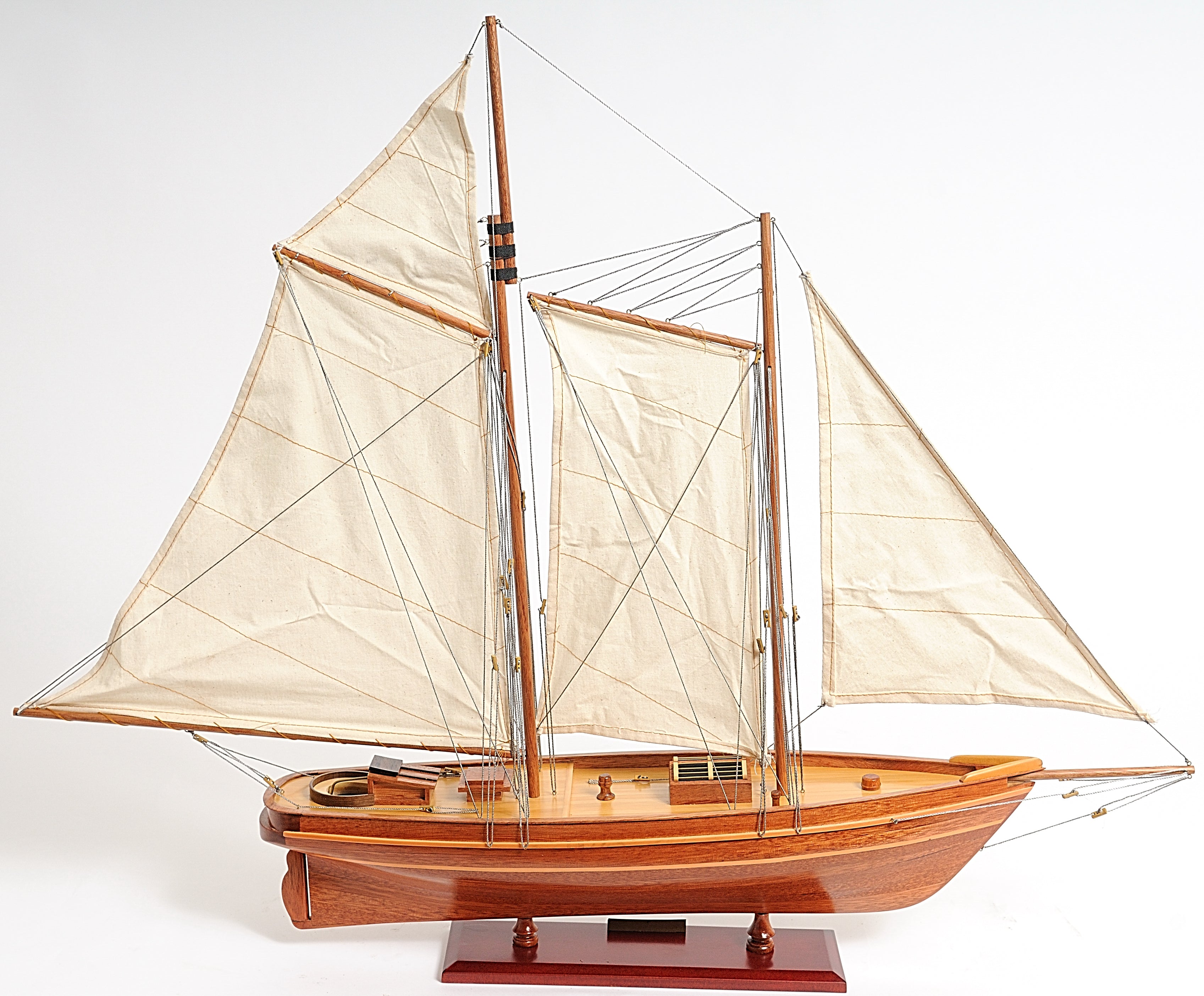  America Yacht Model Display, Home furniture and decor, Old Modern Handicrafts, XoticBrands Home Decor