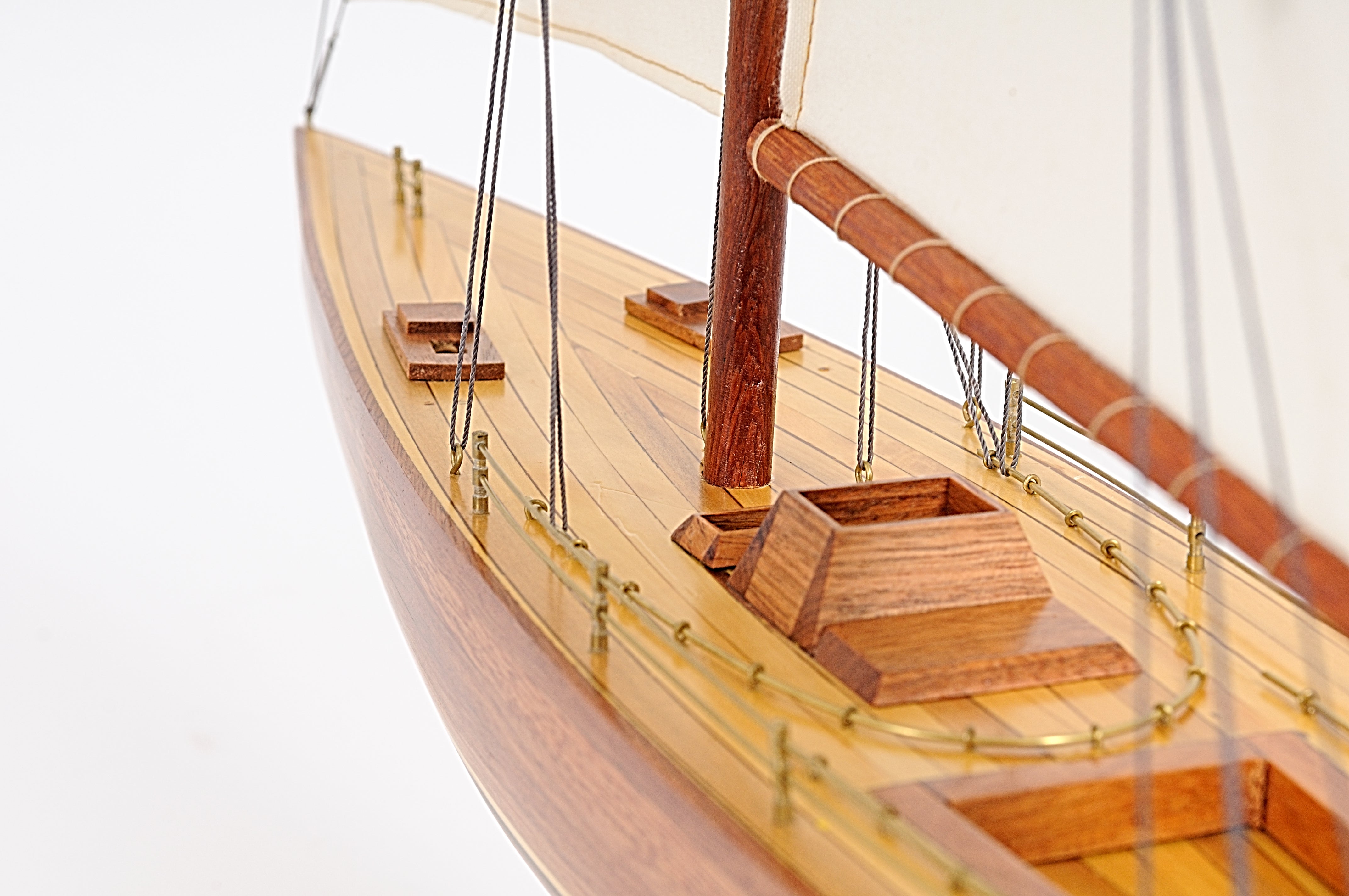  Columbia Sm Boat Model Display, Home furniture and decor, Old Modern Handicrafts, XoticBrands Home Decor