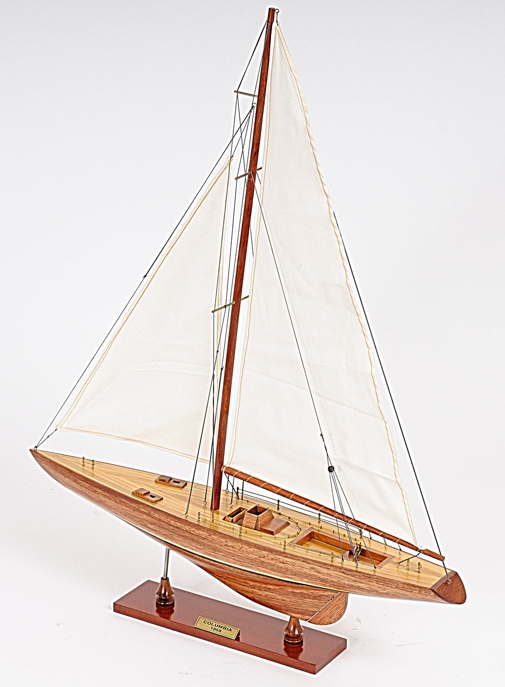  Columbia Sm Boat Model Display, Home furniture and decor, Old Modern Handicrafts, XoticBrands Home Decor