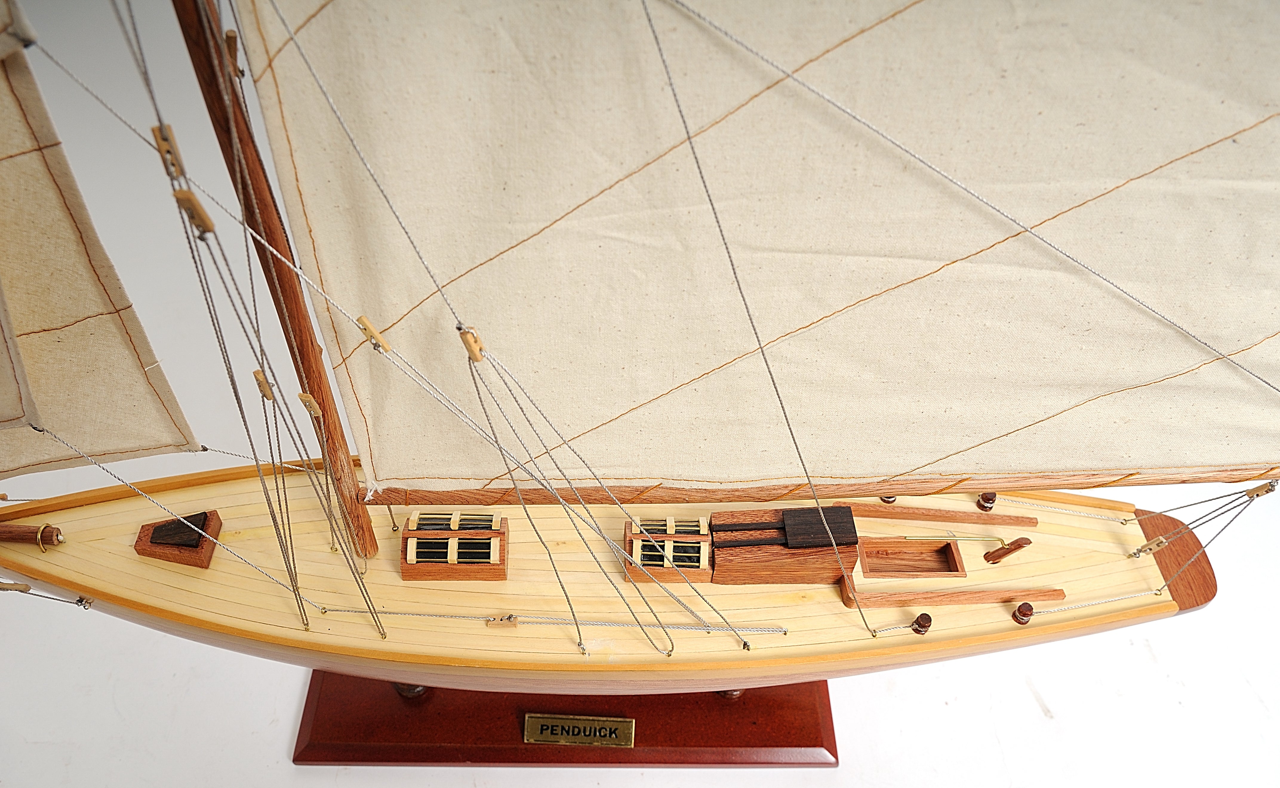  Pen Duick Boat Model Display, Home furniture and decor, Old Modern Handicrafts, XoticBrands Home Decor