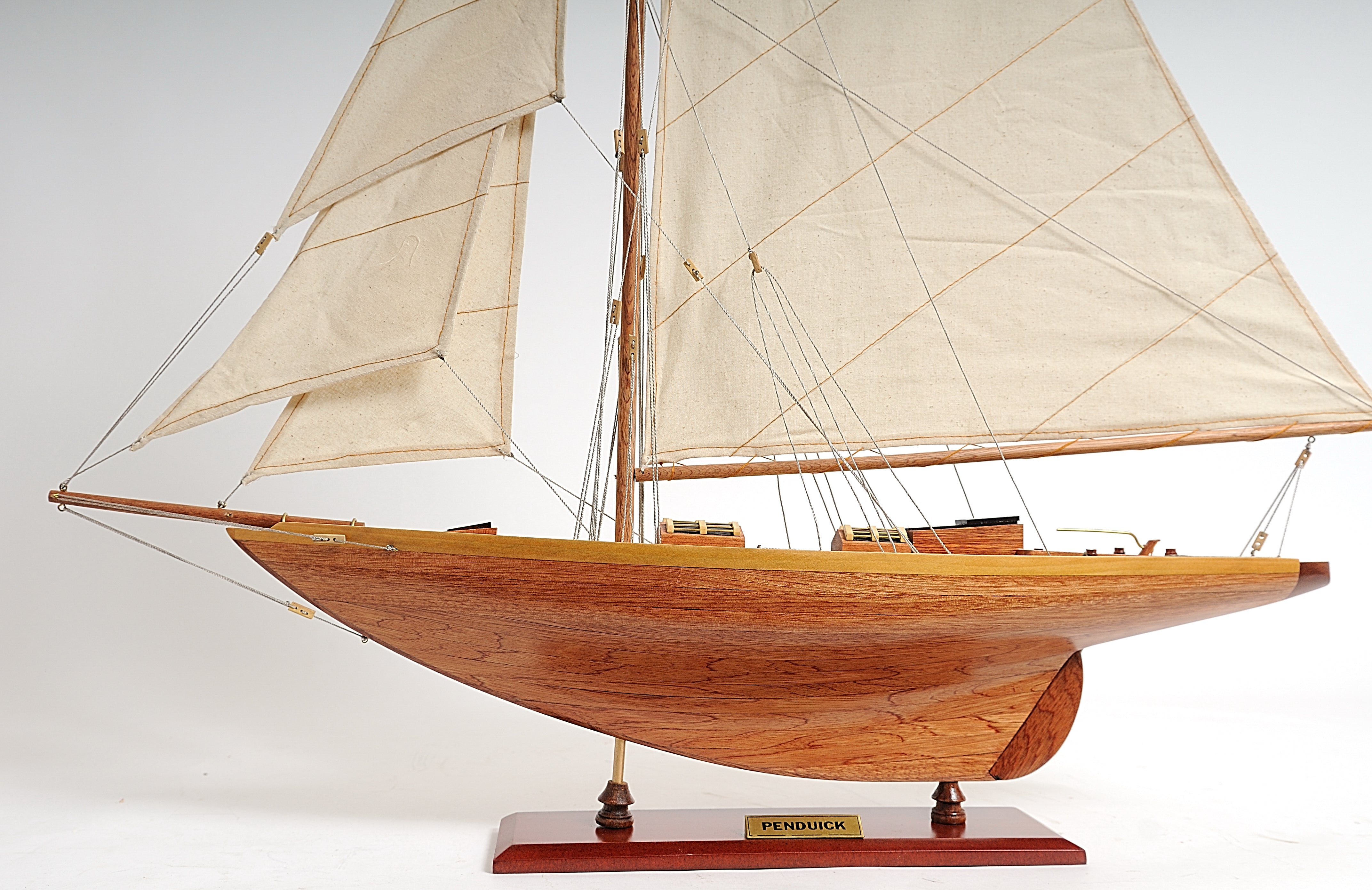  Pen Duick Boat Model Display, Home furniture and decor, Old Modern Handicrafts, XoticBrands Home Decor