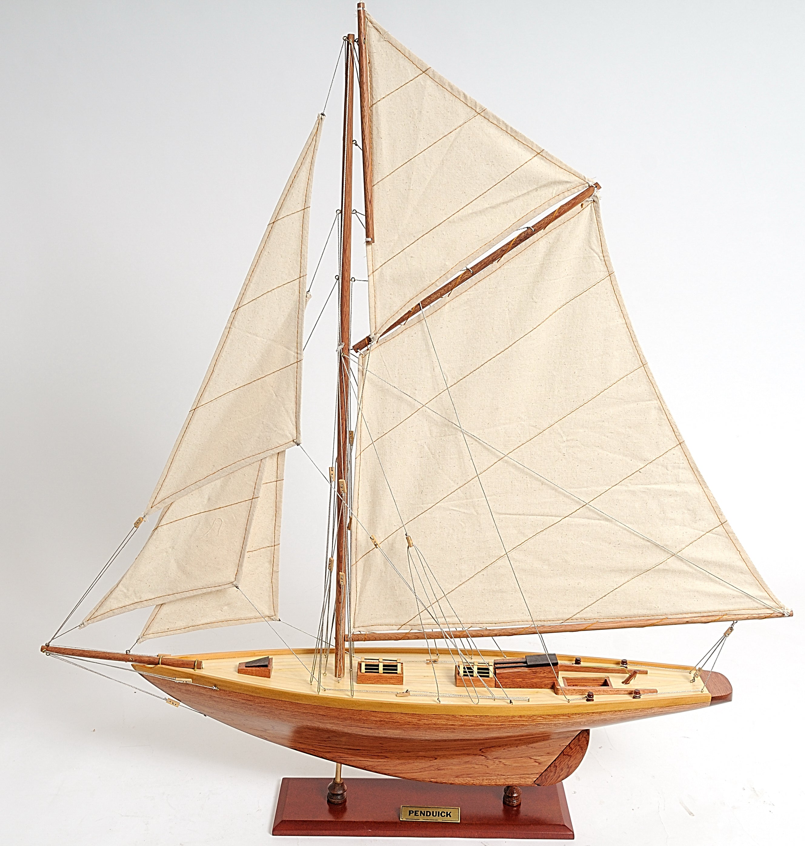  Pen Duick Boat Model Display, Home furniture and decor, Old Modern Handicrafts, XoticBrands Home Decor