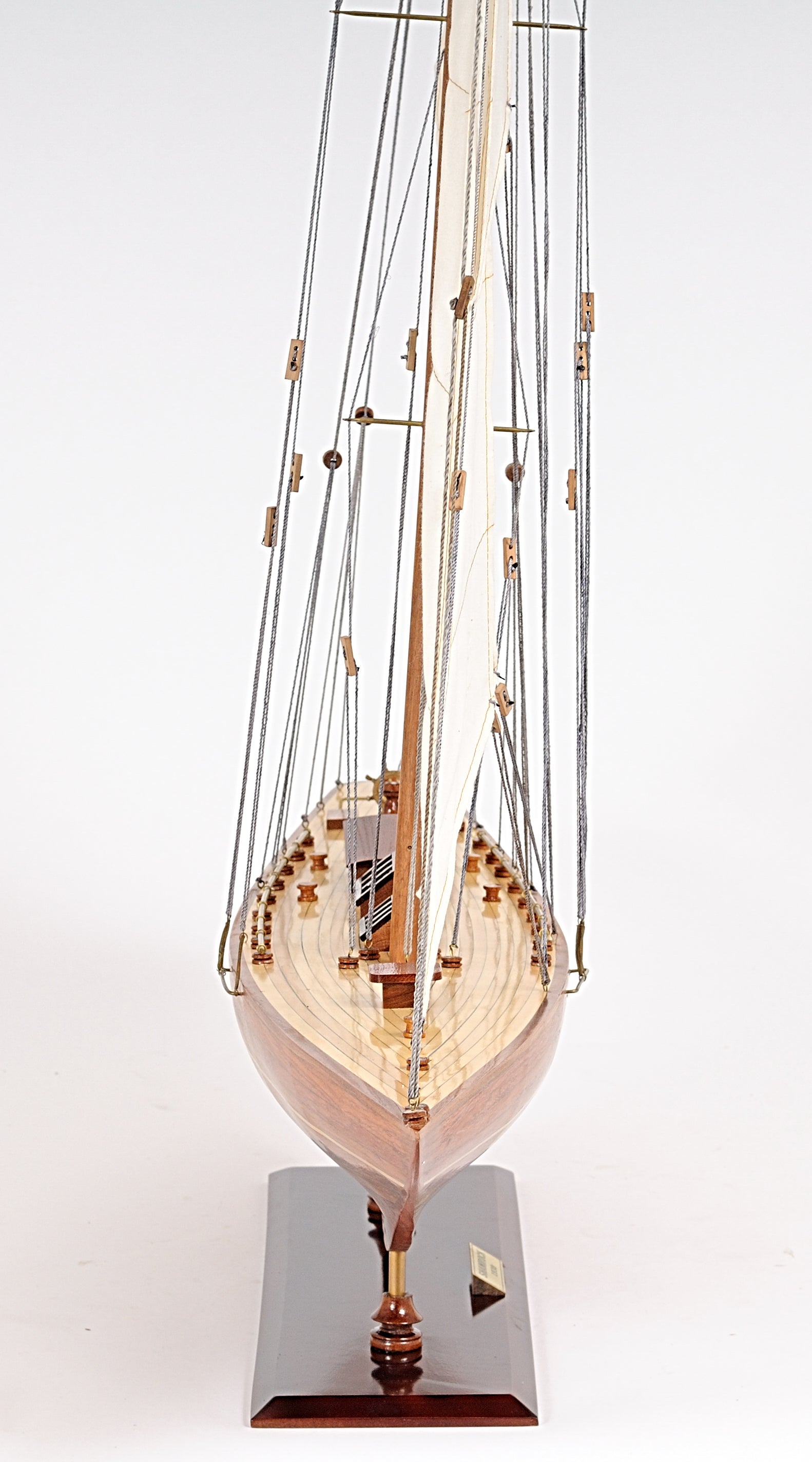  Shamrock Yacht L Boat Model Display, Home furniture and decor, Old Modern Handicrafts, XoticBrands Home Decor